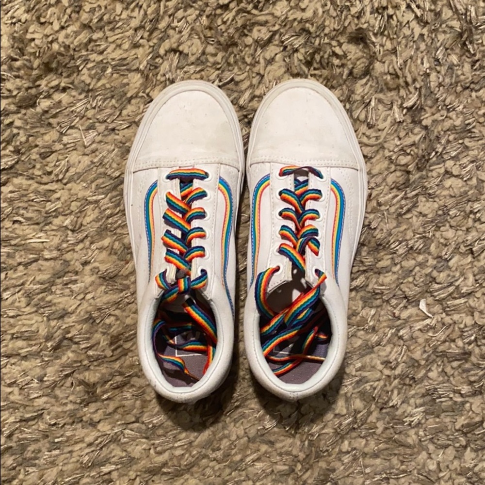 Rainbow Vans